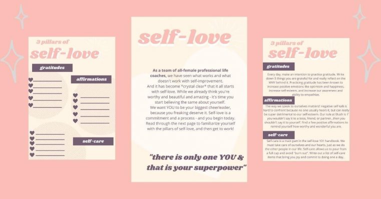 self love worksheet