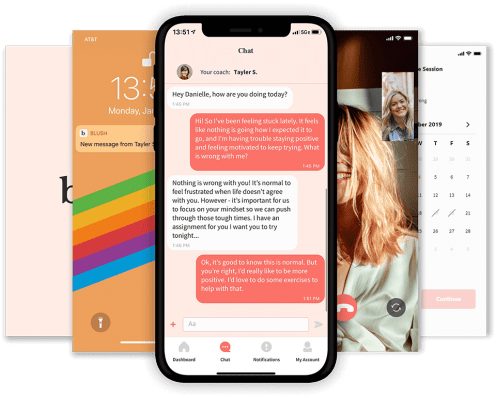 Online Life Coaching On Mobile